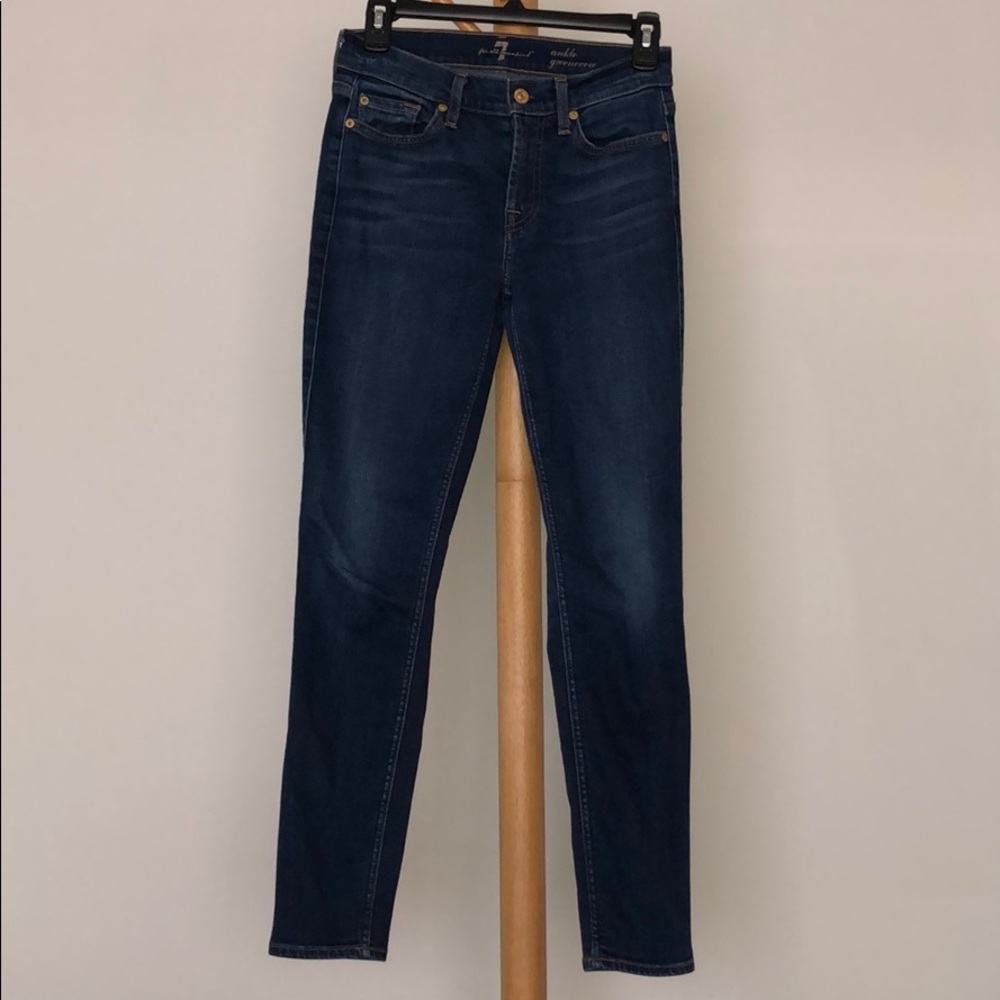 7 For All Mankind | Ankle Gwenevere Skinny Jeans - Picture 3 of 8